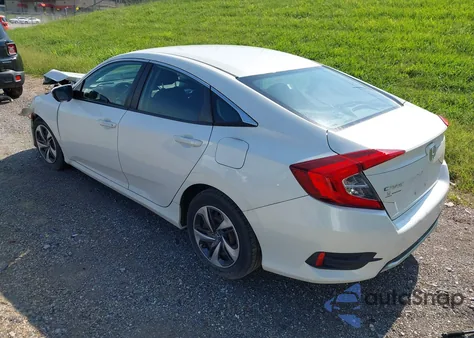 2019 Honda Civic Lx z USA, uszkodzony, nr VIN 19XFC2F62KE035822